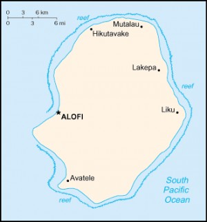 mapa niue