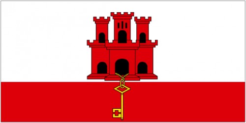 vlajka Gibraltaru