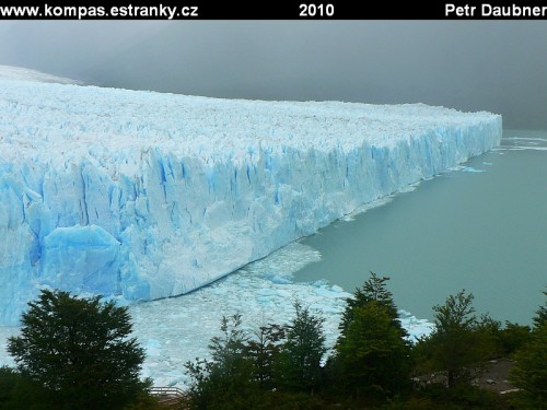 Perito Moreno - čelo ledovce