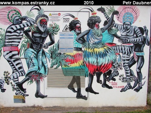 Graffiti v Port Vila