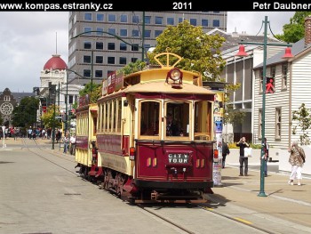 HistorickÃ¡ tramvaj je pro Christchurch typickÃ¡.